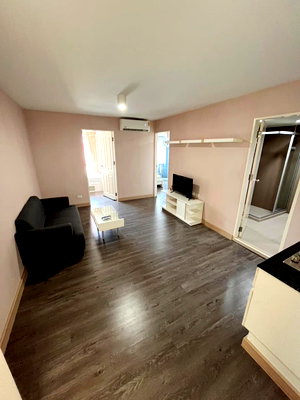 เช่าคอนโด รพ.บางบ่อ : 🔥 ห้องใหญ่ ห้องมุม 2 ห้องนอน ราคาดีมาก ‼️ ให้เช่า Swift Condo ห้องสวย พื้นที่กว้าง อยู่สบาย เหมาะกับอยู่เป็นคู่หรือครอบครัวเล็ก เฟอร์นิเจอร์ 