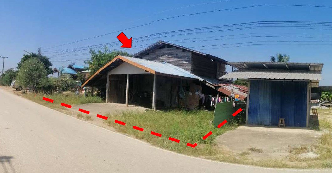 รูป ที่ดินพร้อมสิ่งปลูกสร้าง 130 ตร.วา ตามประเมิน อำเภอบางระกำ พิษณุโลก 247,000 - รูปที่ 3/8