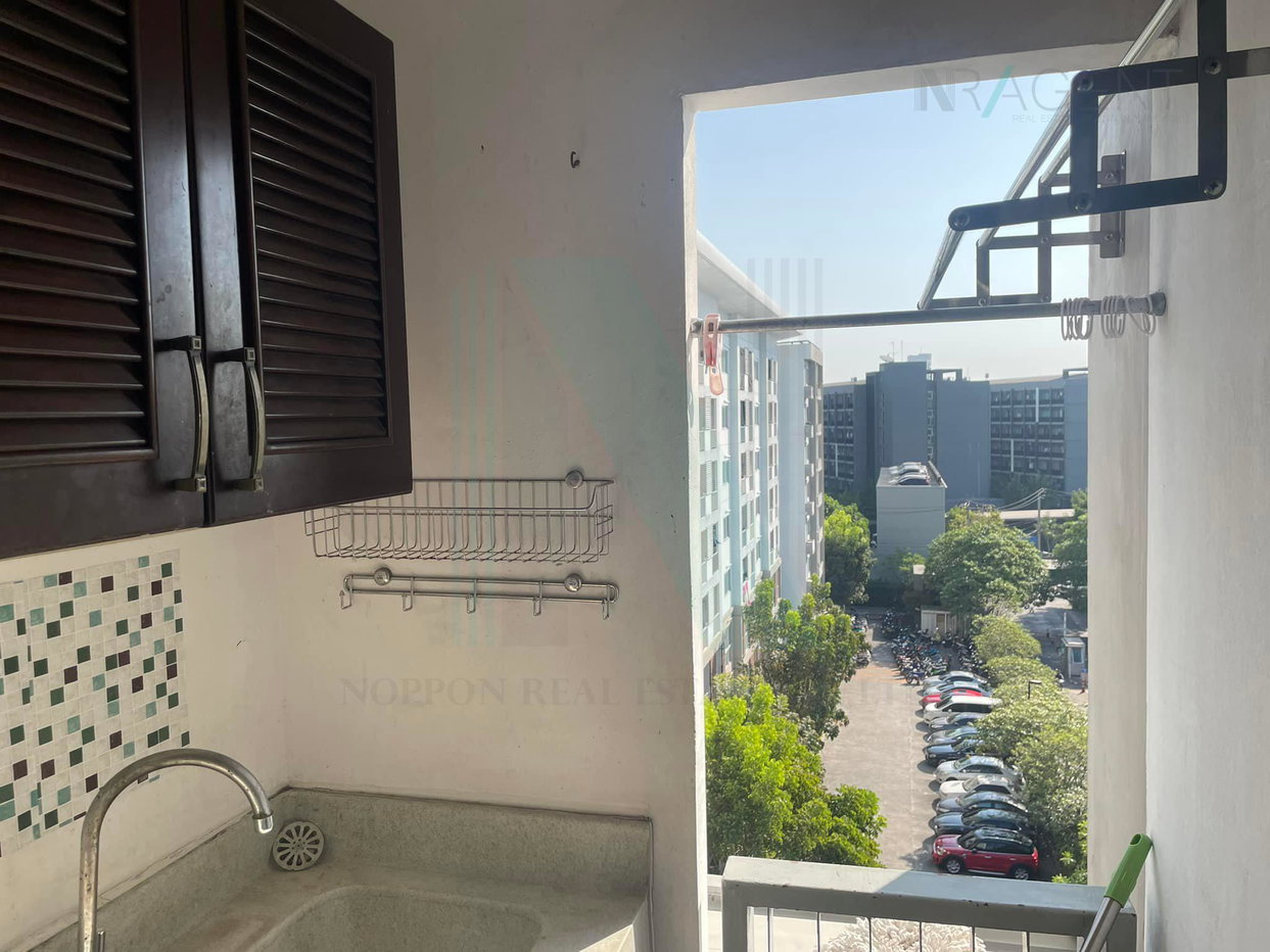 รูป 🎉 ให้เช่าคอนโด เอ สเปซ สุขุมวิท 77 อาคาร F ชั้น 7 สตูดิโอ ขนาด 31.00 ตรม ใกล้ พีเพิล พาร์ค คอมมูนิตี้มอลล์ - รูปที่ 7/8