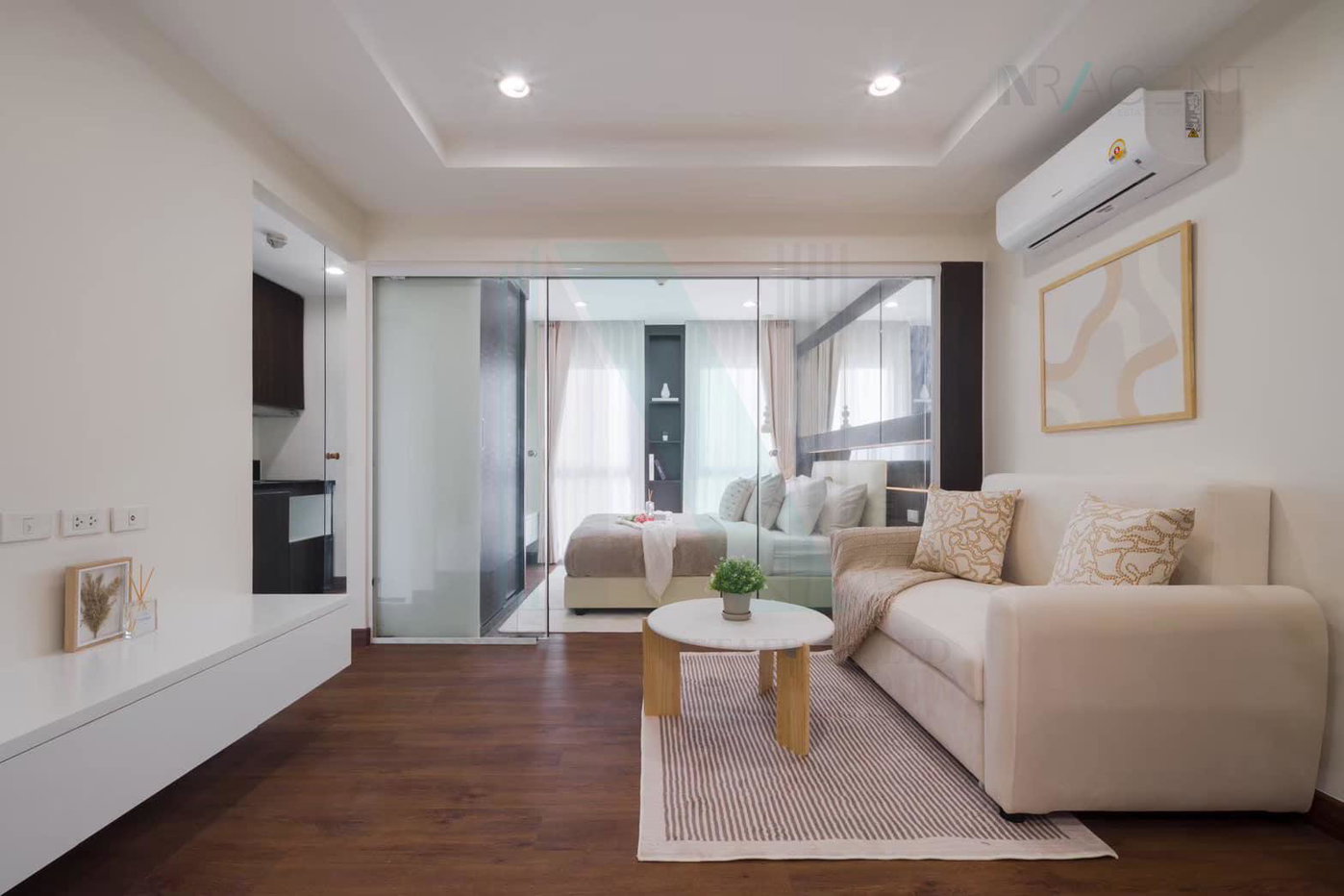 รูป 🚩 ขายคอนโด พาร์ค เอ็กซ์โซ เกษตร-นวมินทร์ อาคาร A ชั้น 6 1 ห้องนอน ขนาด 32 ตรม ใกล้ Chocolate Ville - รูปที่ 6/8