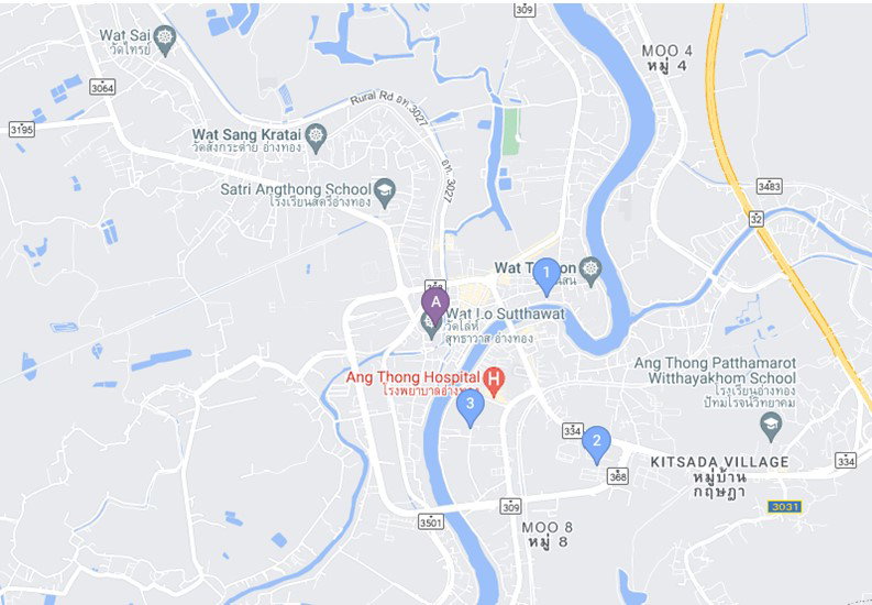 รูป ที่ดินพร้อมสิ่งปลูกสร้าง 189.2 ตร.วา อำเภอเมืองอ่างทอง อ่างทอง 4.7M - รูปที่ 2/2