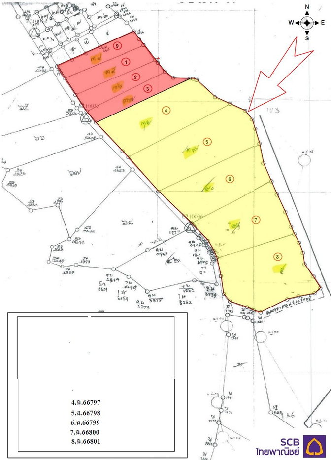 รูป ที่ดินว่างเปล่า 26974.9 ตร.วา ปากช่อง-นครราชสีมา ปากช่อง นครราชสีมา 378M - รูปที่ 4/9