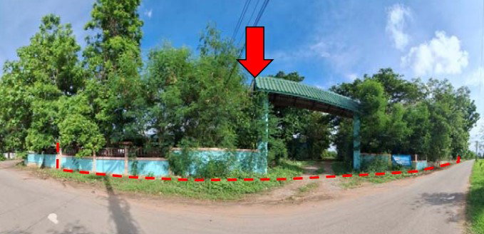 รูป ที่ดินพร้อมสิ่งปลูกสร้าง 3139.8 ตร.วา อำเภอพล ขอนแก่น 3.1M - รูปที่ 3/6