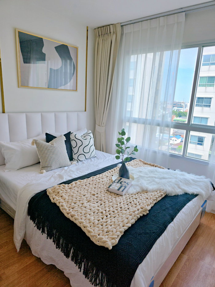 รูป งบเพียงล้านต้น แต่ได้คอนโดห้องใหญ่ ตกแต่งสวยพร้อมอยู่ - รูปที่ 14/20