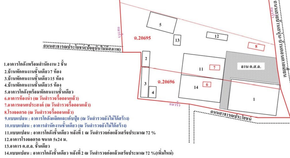 รูป โกดัง 16619 ตร.วา ท่ามะกา-กาญจนบุรี ท่ามะกา กาญจนบุรี 72M - รูปที่ 8/9