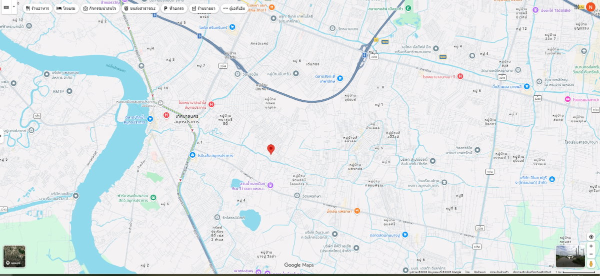 รูป ขายที่ดินเปล่า ขนาด 1 งาน 33 ตารางวา ทำเลดี เมืองสมุทรปราการ (ซ.ทรัพย์บุญชัย 28) - รูปที่ 4/4