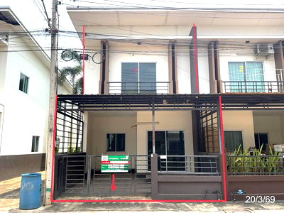 ทาวน์โฮม วิทยาลัยพยาบาลบรมราชชนนี ขอนแก่น : ทาวน์เฮ้าส์ 22 ตร.วา บ้านรัก เมืองขอนแก่น ขอนแก่น 2.8M