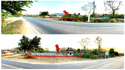 LAND 1600 Sq.w. Dong Luang Mukdahan for 3M