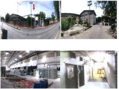 ที่ดิน สมุทรสาคร : ที่ดินพร้อมสิ่งปลูกสร้าง 8000 ตร.วา อำเภอกระทุ่มแบน สมุทรสาคร