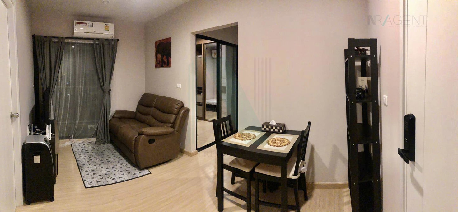 รูป 📌 ขายคอนโด เดอะทรี อ่อนนุช สเตชั่น อาคาร 1 ชั้น 7 1 ห้องนอน ขนาด 39 ตรม ใกล้ The Phyll - รูปที่ 1/8