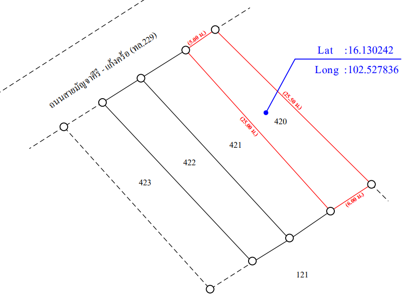 picture SHOP HOUSE 35 Sq.w. Mancha Khiri Khon Kaen for 1.4M - 3/4