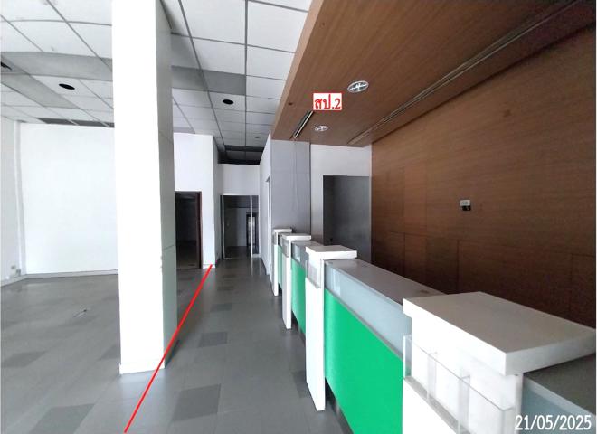 รูป อาคารที่ทำการสาขา 36 ตร.วา อาคารปิดทำการ สาขาสามแยกสันทราย สันทราย เชียงใหม่ 16M - รูปที่ 12/34