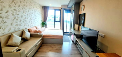 Condos for rent BTS Bearing : 🎶 Knightsbridge Collage Sukhumvit 107 | Best Price Offer! Only 9,900.- Fully Furnished & Appliances 📞 099-182-5224 | Line: Manee_me_condo 🎶