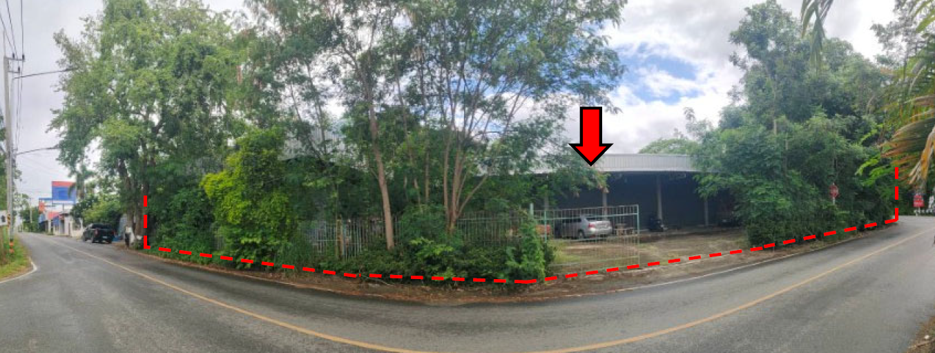 รูป ที่ดินพร้อมสิ่งปลูกสร้าง 233 ตร.วา อำเภอสันป่าตอง เชียงใหม่ 2.6M - รูปที่ 1/7