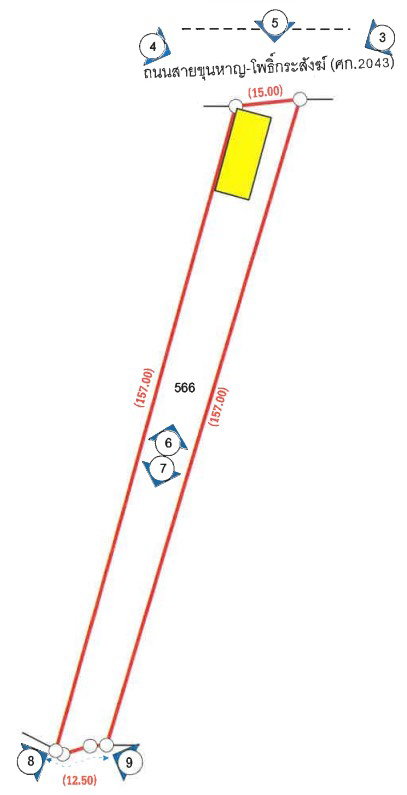 รูป ที่ดินพร้อมสิ่งปลูกสร้าง 489 ตร.วา อำเภอขุนหาญ ศรีสะเกษ - รูปที่ 4/14