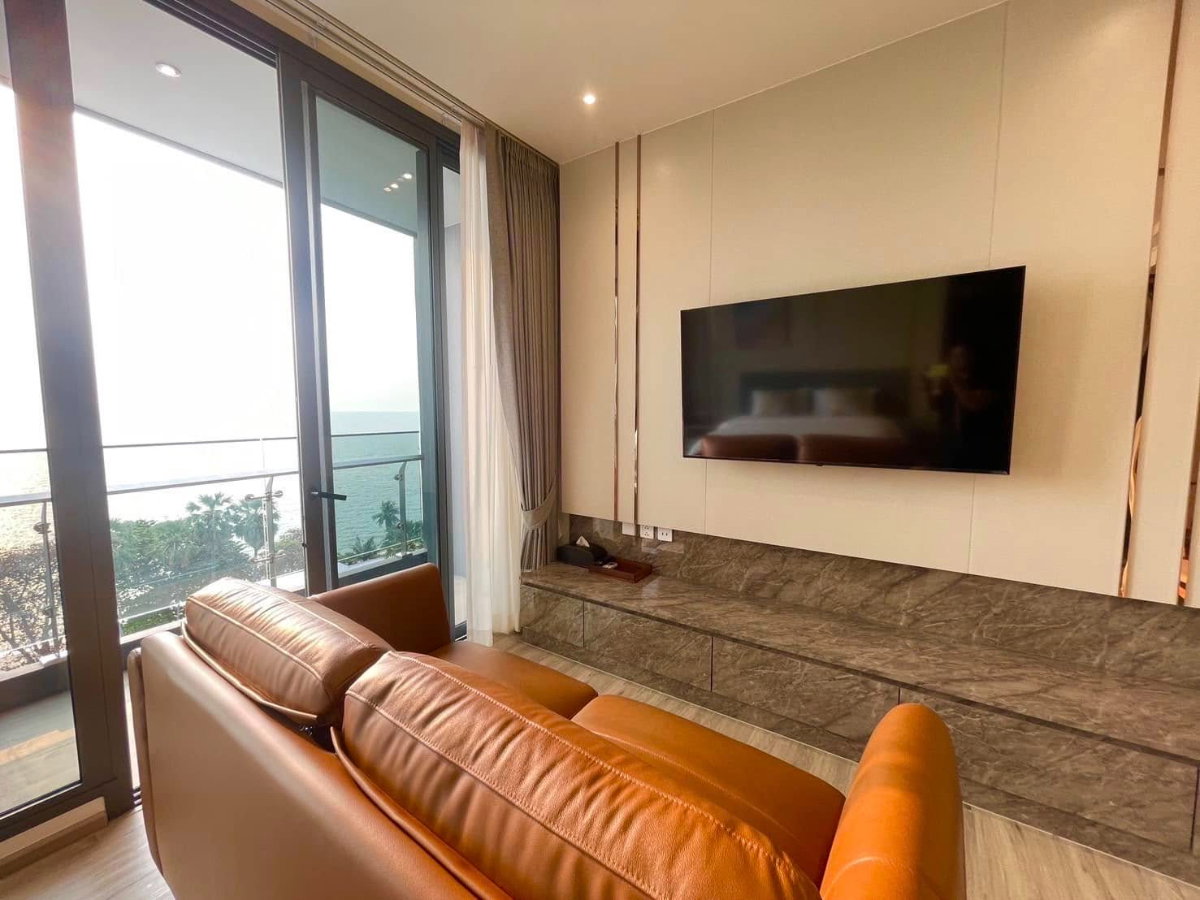 รูป KT0364📲LineID @556ryccg🏖️1ห้องนอน 39ตรม ชั้น10🌊วิวทะเล พร้อมเฟอร์นิเจอร์🦀AROM อารมณ์ วงศ์อมาตย์ พัทยาเหนือ - รูปที่ 1/11