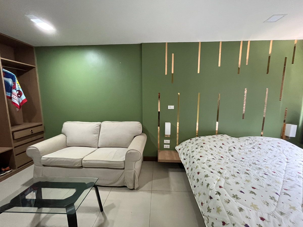 รูป ให้เช่า วันสาทร เย็นอากาศ . สตูดิโอ 29ตร.ม. Line id: @pfagent - รูปที่ 3/10