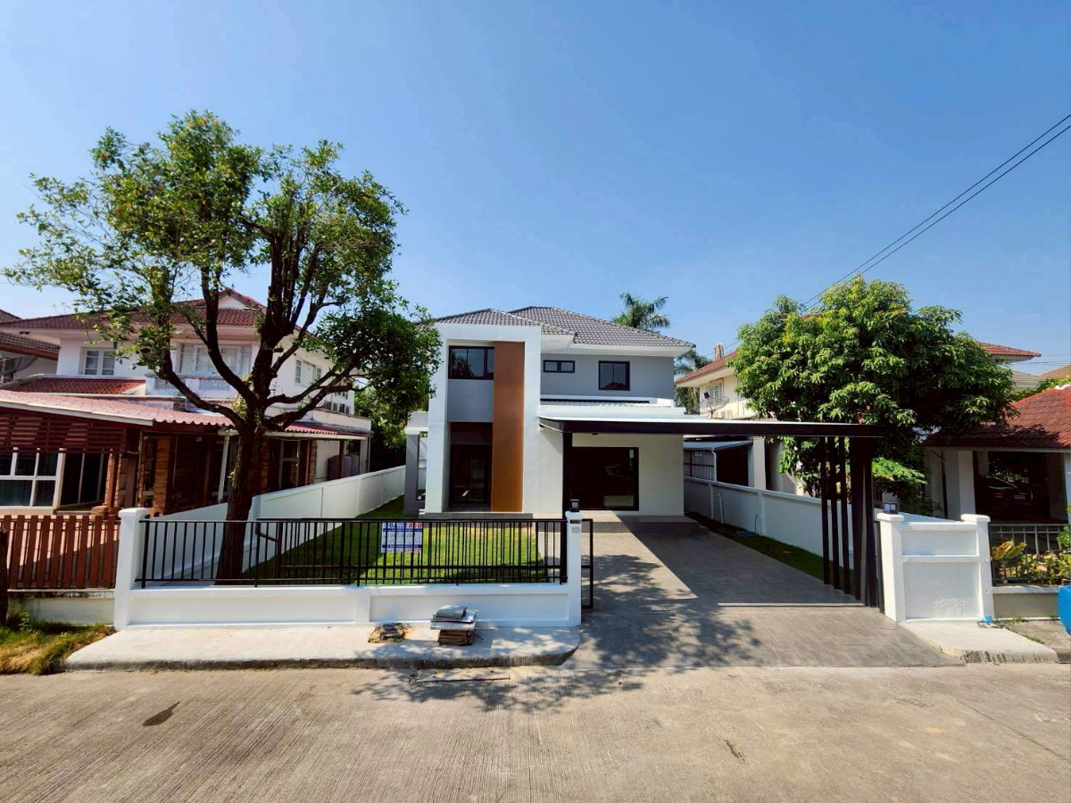 รูป บ้านสวย บ้านเดี่ยว 69 ตรว. รีโนเวทใหม่ทั้งหลัง เพอร์เฟค เพลส รามคำแหง 164 - รูปที่ 1/14