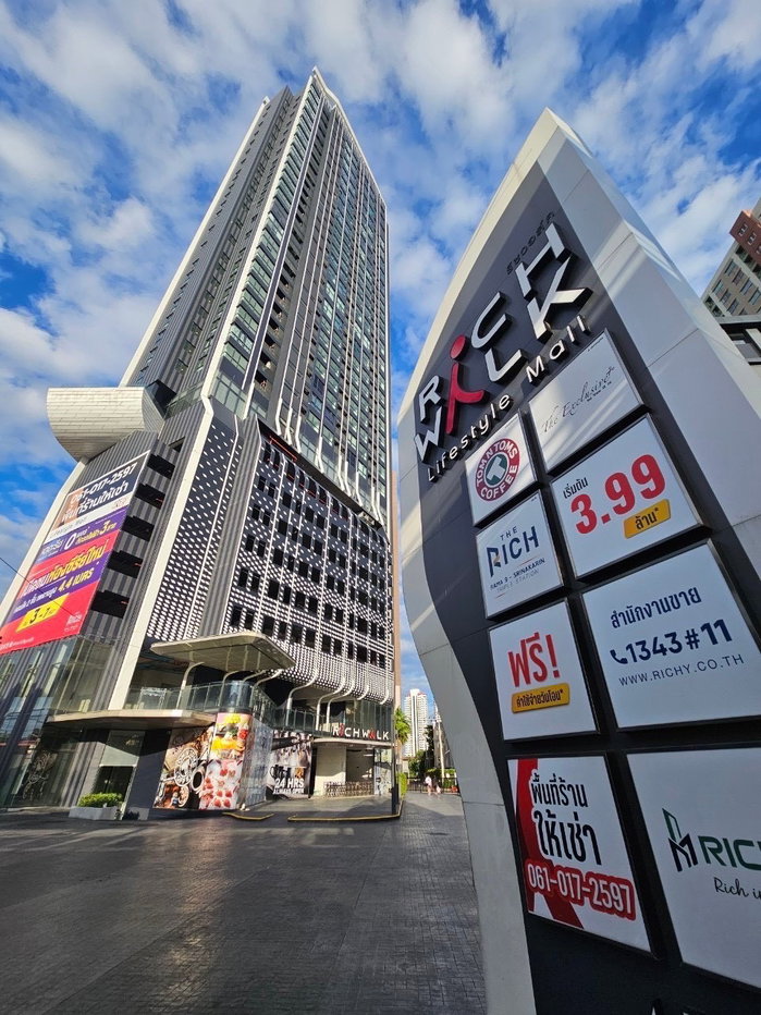 รูป T224 ให้เช่าคอนโด Rich Park@Triple Station (ริชพาร์ค@ทริปเปิ้ล สเตชั่น) ห้องตกแต่งสวย เฟอร์ครบ มีเครื่องซักผ้า ราคาพิเศษสุดในโครงการ! - รูปที่ 11/12