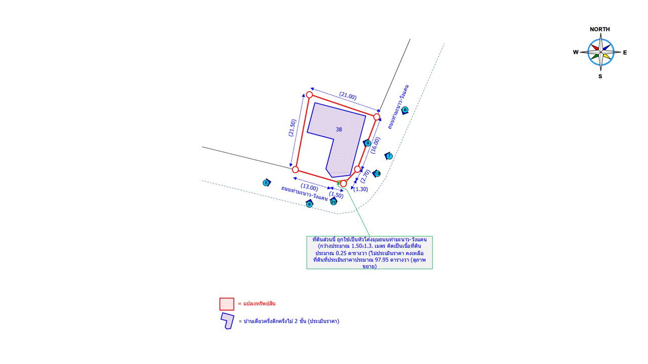 รูป ที่ดินพร้อมสิ่งปลูกสร้าง 98.2 ตร.วา อำเภอเมืองเลย เลย 257,000 - รูปที่ 5/5