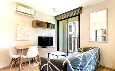 Condos for rent Chulalongkorn University : For Rent Condo MAESTRO 12 Building 1, Floor 2,1 bed room, Room size 27 sqm