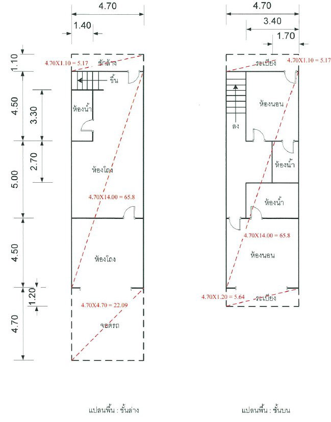 รูป ทาวน์เฮ้าส์ 25 ตร.วา อำเภอหาดใหญ่ สงขลา 1.4M - รูปที่ 5/9