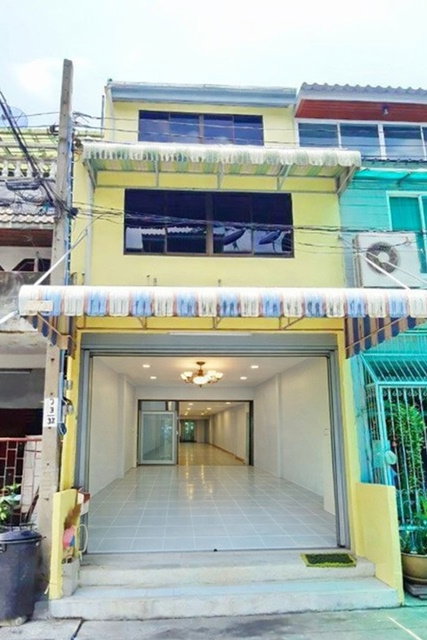 รูป BRT วัดดอกไม้ 1กม. 5 นอน ซ.สาธุประดิษฐ์ 52-60 อาคารให้เช่า 4 ชั้น รีโนเวทใหม่ ฟังก์ชัน3 น้ำ 18 ตร.วา. 288 ตร.ม. ถ.พระราม3 - รูปที่ 1/8