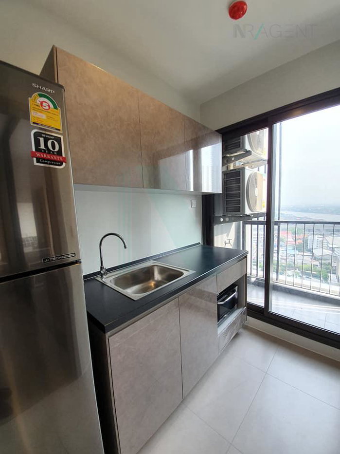 รูป 🎉 ให้เช่าคอนโด เดอะ โพลิแทน อควา อาคาร 1 ชั้น 24 1 ห้องนอน ขนาด 24.00 ตรม ใกล้ มหาวิทยาลัยเทคโนโลยีราชมงคลสุวรรณภูมิ วิทยาเขตนนทบุรี - รูปที่ 2/8