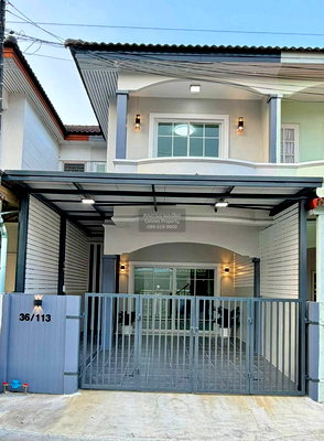 Townhouses for sale Nonthaburi : For Sale Townhouse/Townhome  , Baan Pieamsuk 2 , Bang Mae Nang , Bang Yai , Nonthaburi , CX-150770 ✅ Live chat with us ADD LINE @connexproperty ✅