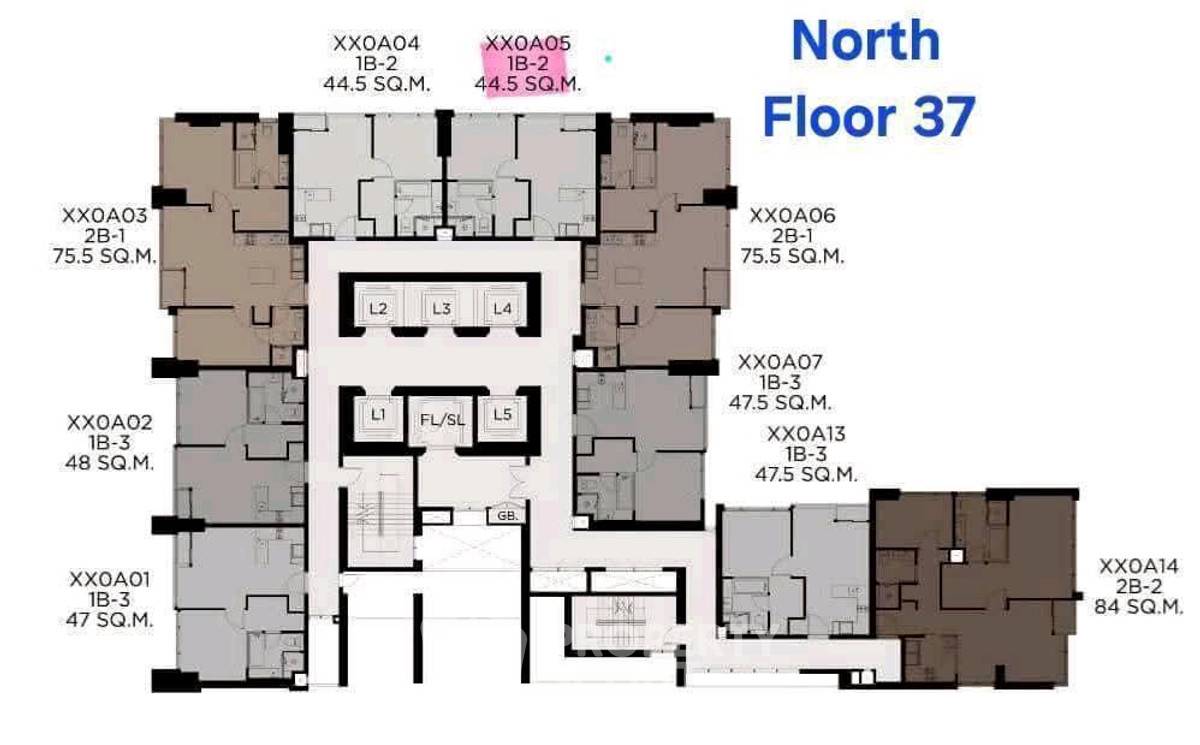 รูป คอนโด 1-ห้องนอน ที่ ดิ เอส อโศก ใกล้ MRT สุขุมวิท (ID 2783572) - รูปที่ 17/18