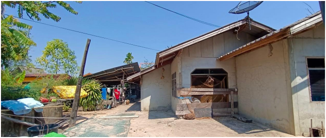 รูป ที่ดินพร้อมสิ่งปลูกสร้าง 133 ตร.วา อำเภอสว่างวีระวงศ์ อุบลราชธานี 840,000 - รูปที่ 3/4