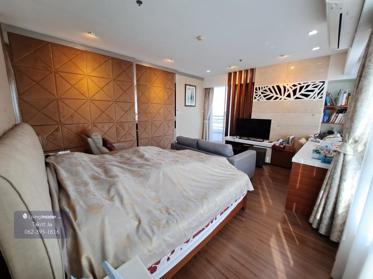 รูป ฟีลบ้านบนคอนโด ริมเเม่น้ำเจ้าพระยา🛋️ Supalai Prima Riva | 3 ห้องนอน 5 ห้องน้ำ | 246 ตร.ม. | ชั้น 12 | BTS นราราม3 - รูปที่ 4/14