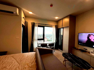 เช่าคอนโด ม.สยาม : 🎊 ให้เช่าคอนโด ควินทารา มาย’เดน โพธิ์นิมิตร อาคาร 1 ชั้น 16 สตูดิโอ ขนาด 24 ตรม ใกล้ BTS โพธิ์นิมิต