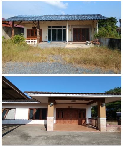 รูป ที่ดินพร้อมสิ่งปลูกสร้าง 1071 ตร.วา อำเภอกาญจนดิษฐ์ สุราษฎร์ธานี 5M - รูปที่ 6/7