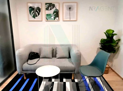 Condos for rent : For Rent Condo IDEO NEW RAMA 9 Building 1, Floor 4,1 bed room, Room size 30.00 sqm