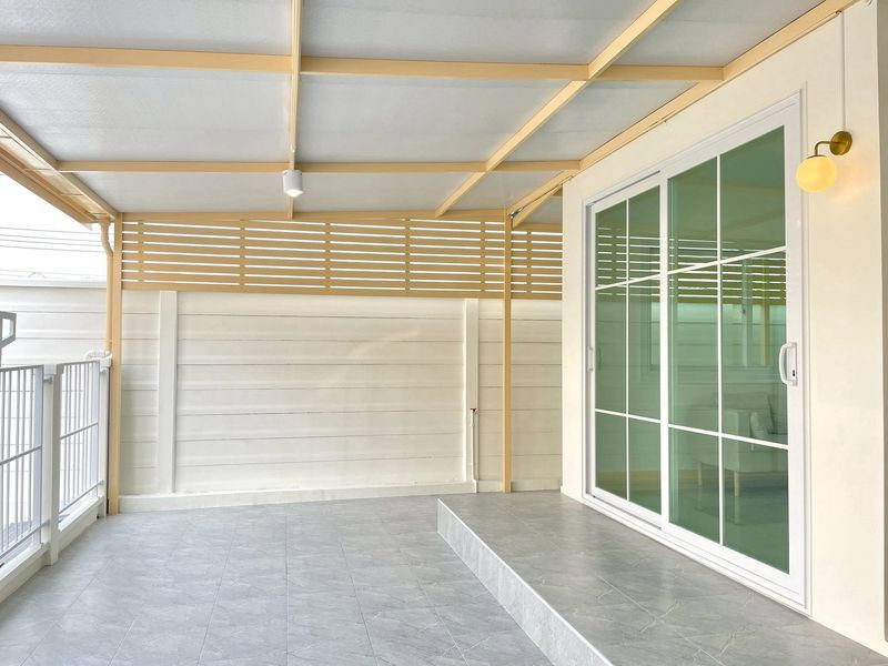 รูป ขายบ้านคุณาลัย บีกินส์ บ้านกล้วย-ไทรน้อย หลังมุมวิวสวน 26 ตร.ว. ฟรีโอน - รูปที่ 18/18