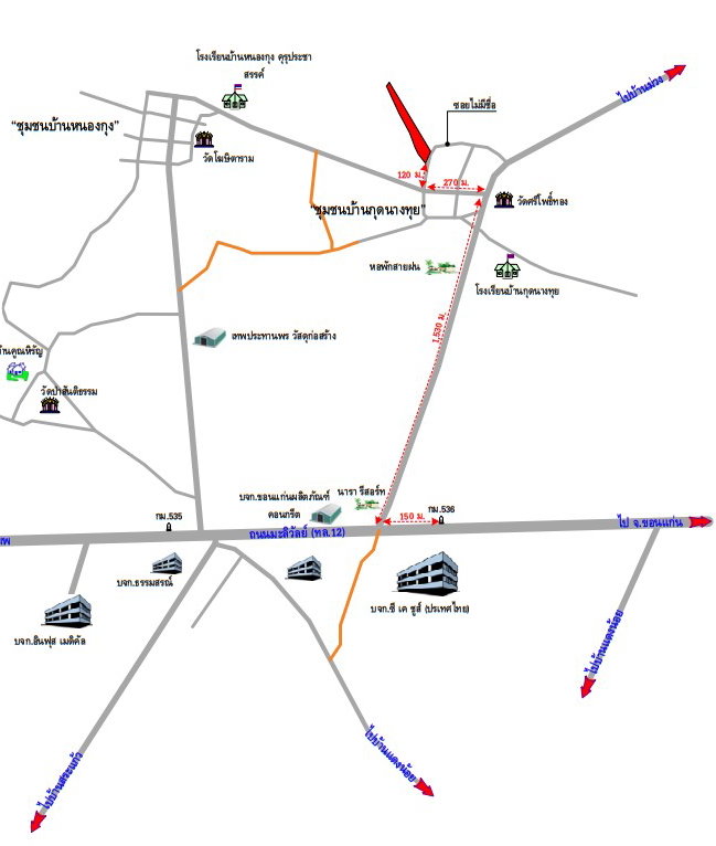 picture LAND 3000 Sq.w. Muang Khon Kaen Khon Kaen for 6.3M - 4/4
