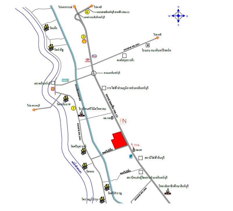 picture LAND 5471 Sq.w. In Buri Singburi for 22.5M - 2/2