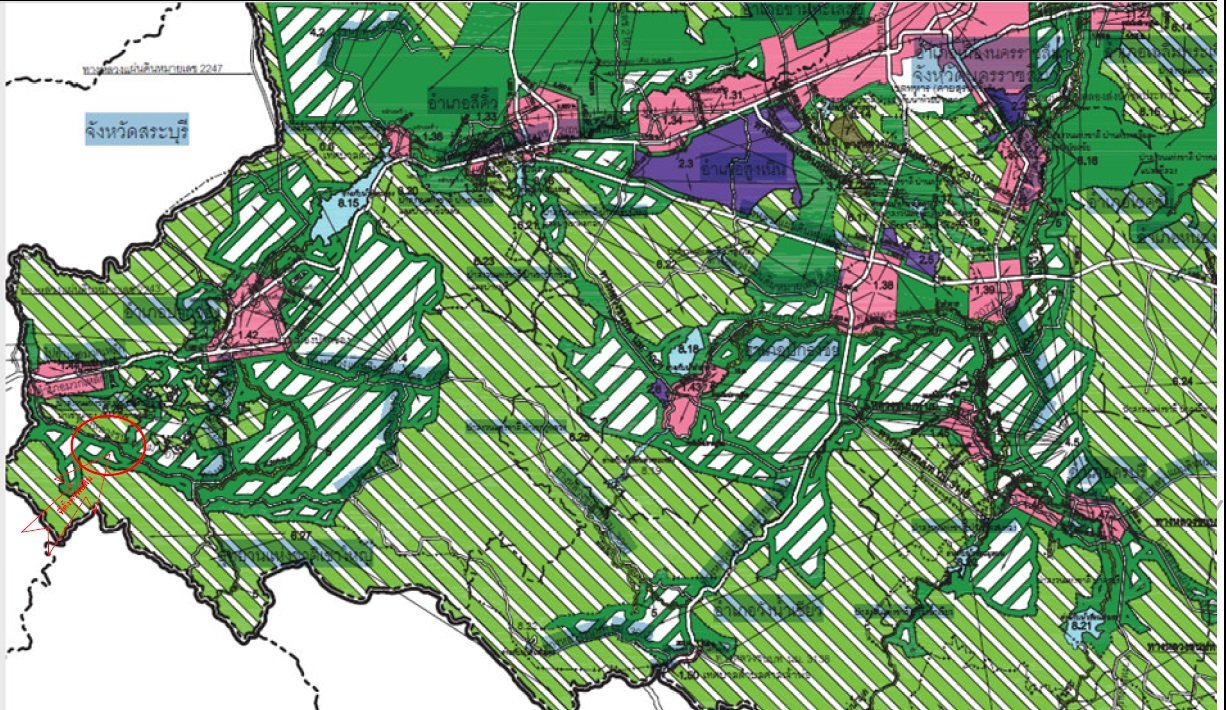 รูป ที่ดินว่างเปล่า 26974.9 ตร.วา ปากช่อง-นครราชสีมา ปากช่อง นครราชสีมา 378M - รูปที่ 8/9