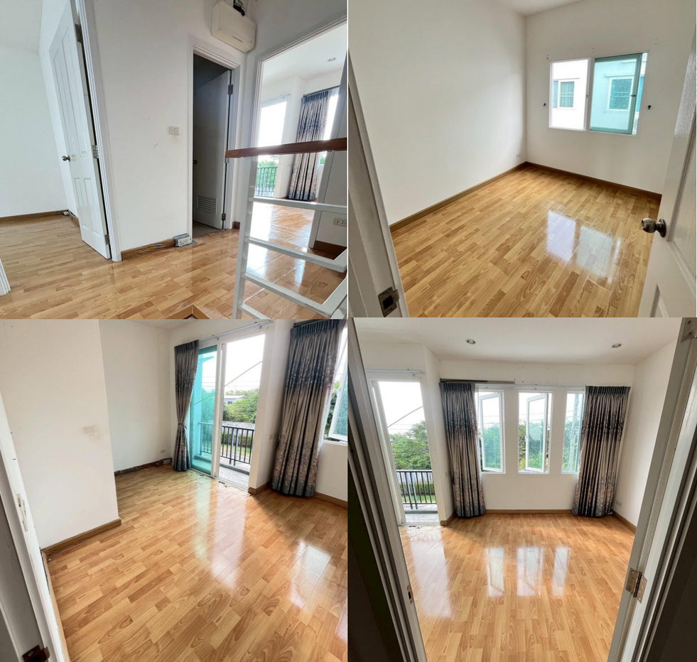 รูป ทาวน์เฮ้าส์ 21.4 ตร.วา ชวนชื่นทาวน์  16 อำเภอบางใหญ่ นนทบุรี 2.3M - รูปที่ 3/6