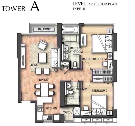 picture 🏙️✨ Aguston Sukhumvit 22 | 2 Bedroom for Sale  (HBH-HL-58) - 20/25