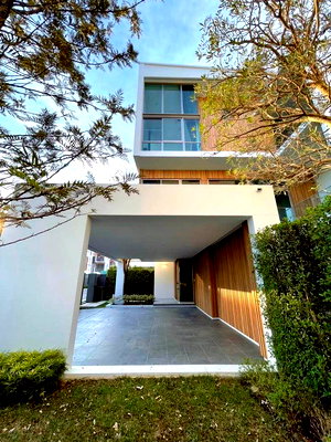 Houses for rent Bangkok : Luxury House for rent in VIVE Rama 9 village 4bedroom4bathroom price 190k