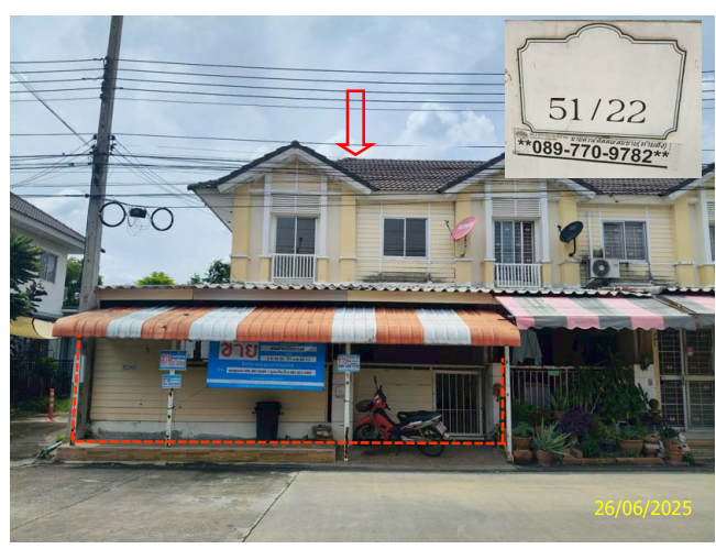 รูป ทาวน์เฮ้าส์ 24.2 ตร.วา พฤกษาวิลล์ 46/2 อำเภอคลองหลวง ปทุมธานี 1.6M - รูปที่ 4/11