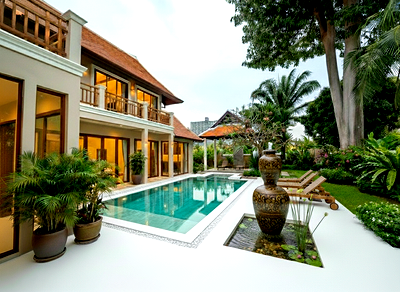 บ้านเดี่ยว ชลบุรี : 5 Bedroom Luxury Pool Villa for Sale Jomtien