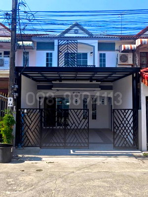 ทาวน์โฮม วัดพระยาสุเรนทร์ : ขายทาวน์เฮ้าส์ 2 ชั้น รีโนเวทใหม่ มบ.เคซี3 หทัยราษฎร์ 39 เนื้อที่ 22.5 ตรว 3นอน 2น้ำ ใกล้แฟชั่นไอส์แลนด์