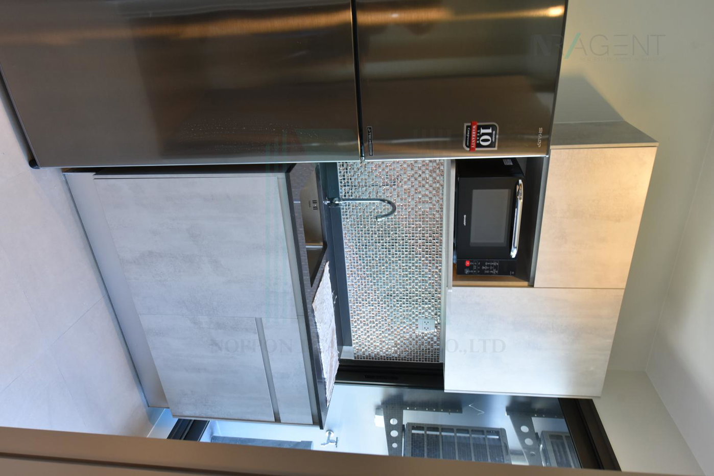 รูป 🚩 ให้เช่าคอนโด เดอะ โพลิแทน อควา อาคาร A ชั้น 53 1 ห้องนอน ขนาด 30 ตรม ใกล้ มหาวิทยาลัยเทคโนโลยีราชมงคลสุวรรณภูมิ วิทยาเขตนนทบุรี - รูปที่ 8/8