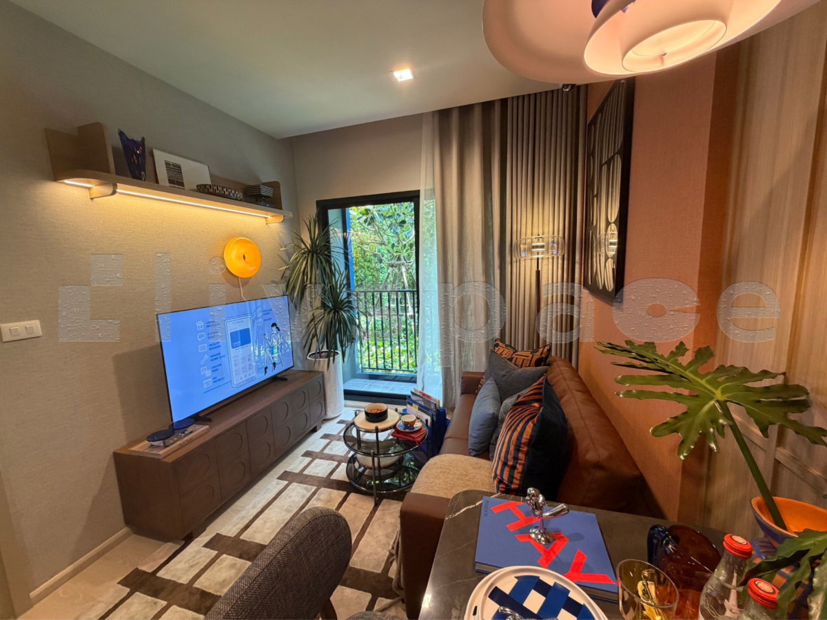 รูป ▚ LH219ツ ขาย: LOVE Charoen Nakhon 1BR 30.5sqm. 3.57M ✨ โครงการน้องใหม่ ชั้นสูง วิวโล่ง ราคาดีที่สุดในโครงการ 🏙️ - รูปที่ 3/11