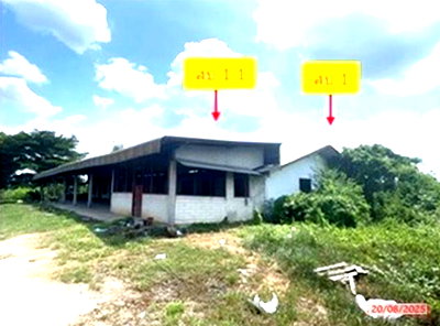 บ้านเดี่ยว อ่างทอง : บ้านพักคนงาน 1854 ตร.วา ป่าโมก อ่างทอง 4.2M