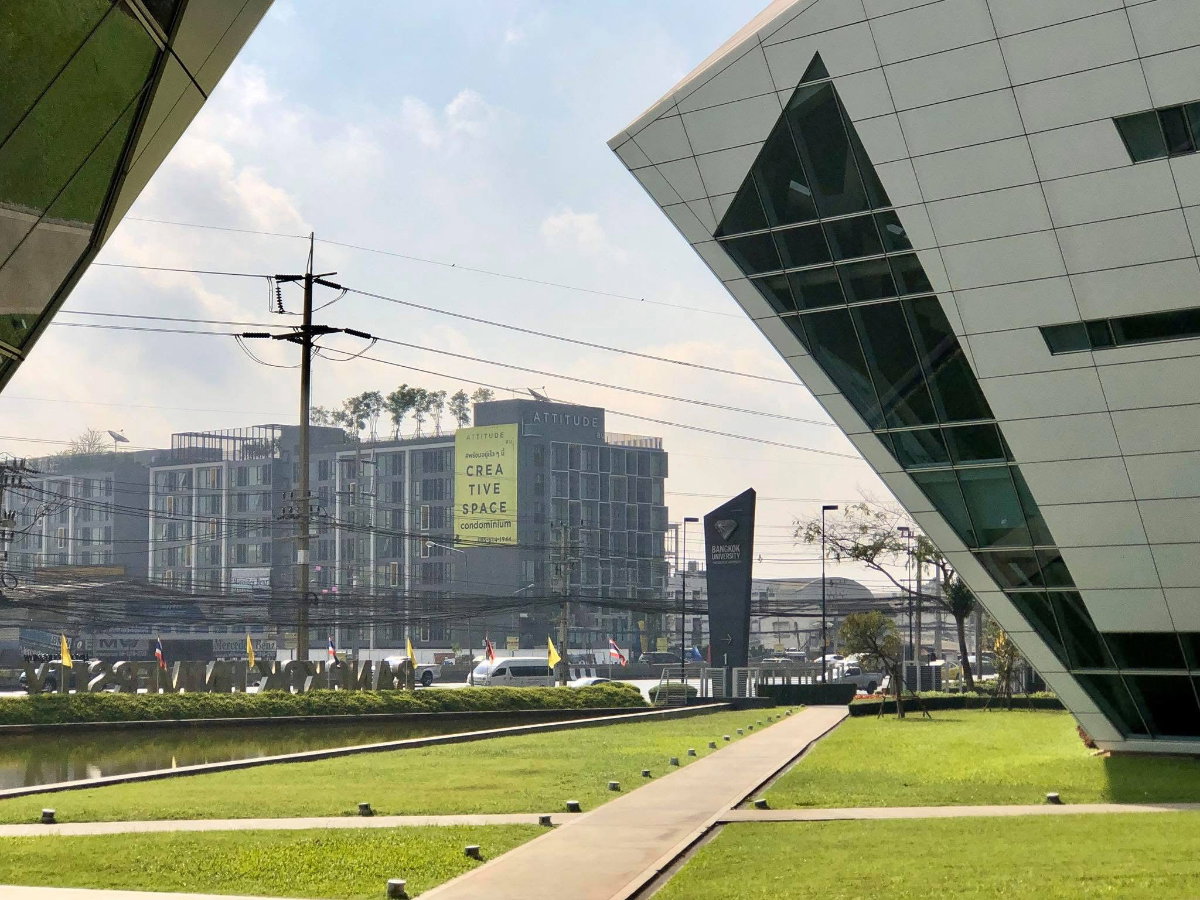 รูป คอนโด Attitude BU Condominium ตรงข้ามมหาวิทยาลัยกรุงเทพ - รูปที่ 12/12