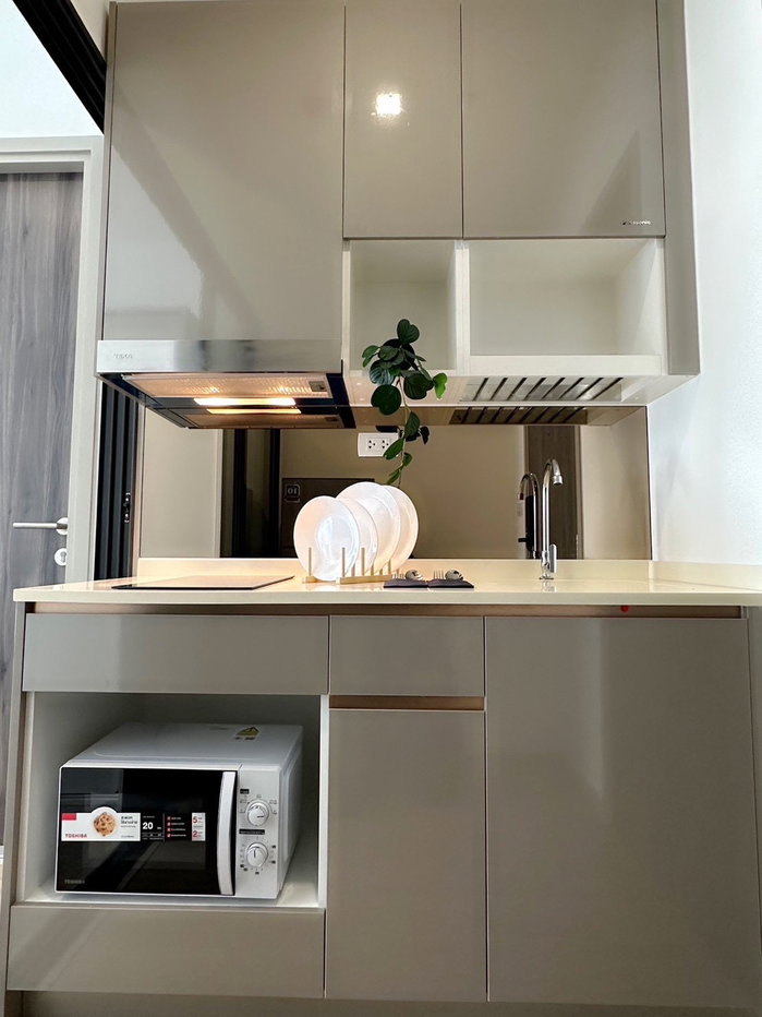 รูป T224 ให้เช่าคอนโด Rich Park@Triple Station (ริชพาร์ค@ทริปเปิ้ล สเตชั่น) ห้องตกแต่งสวย เฟอร์ครบ มีเครื่องซักผ้า ราคาพิเศษสุดในโครงการ! - รูปที่ 7/12